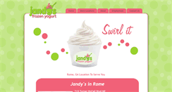 Desktop Screenshot of jandysfroyo.com